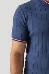 DROP NEEDLE KNIT JUMPER