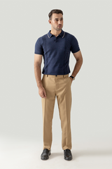 SIDE DIAMOND KNIT POLO