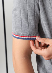 HERITAGE DROP NEEDLE KNIT POLO