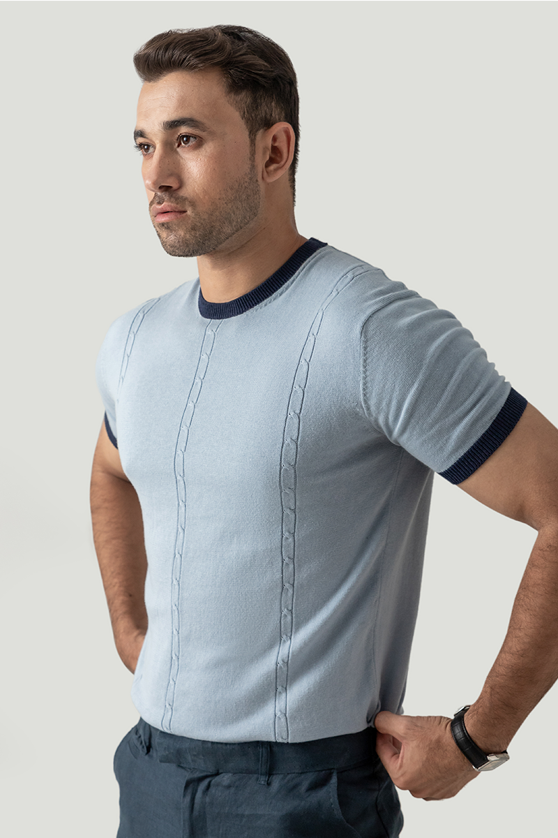 TRI CABLE KNIT JUMPER