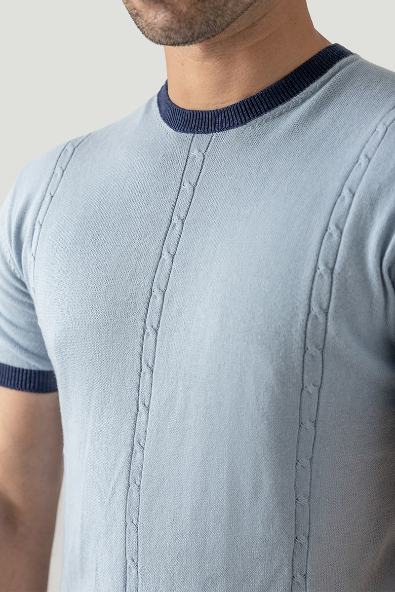 TRI CABLE KNIT JUMPER