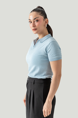 FLAT KNIT POLO