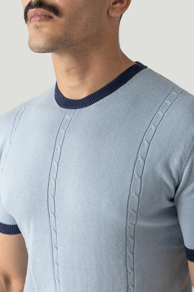 TRI CABLE KNIT JUMPER