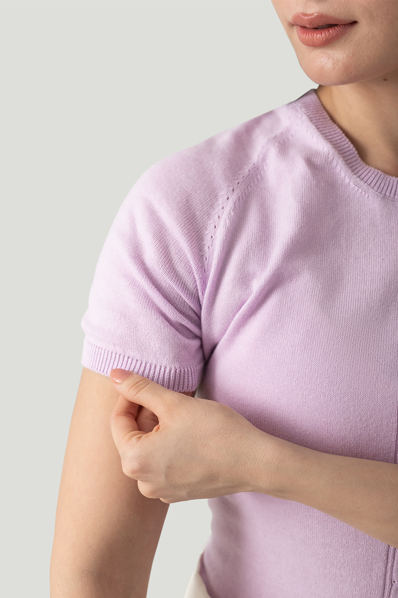 CENTRE CABLE KNIT RAGLAN