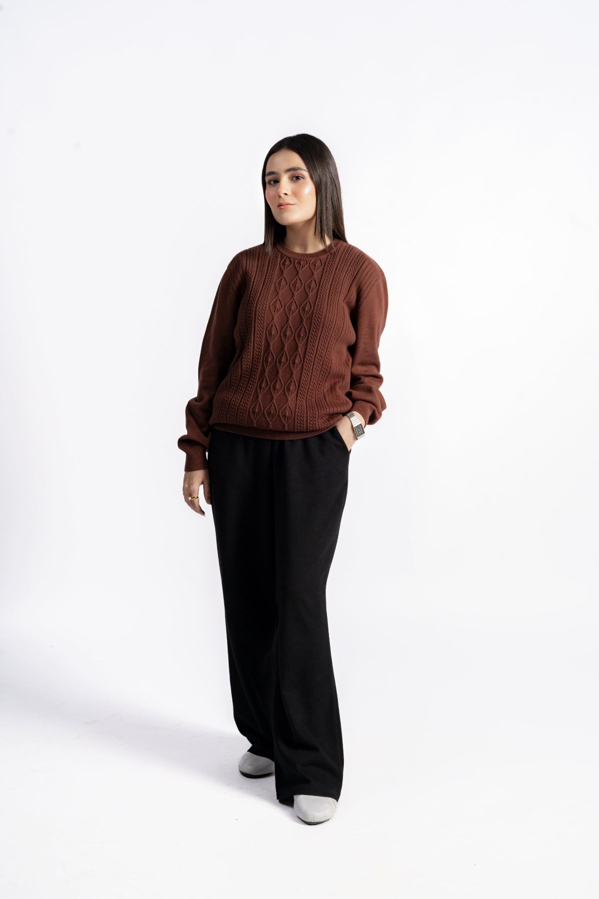 ARAN KNIT JUMPER
