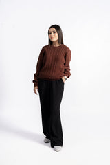 ARAN KNIT JUMPER