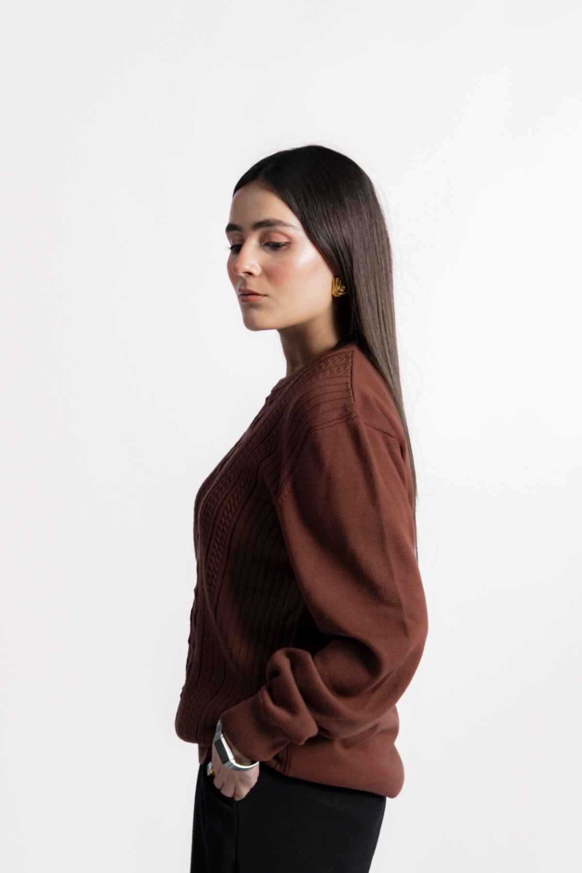 ARAN KNIT JUMPER
