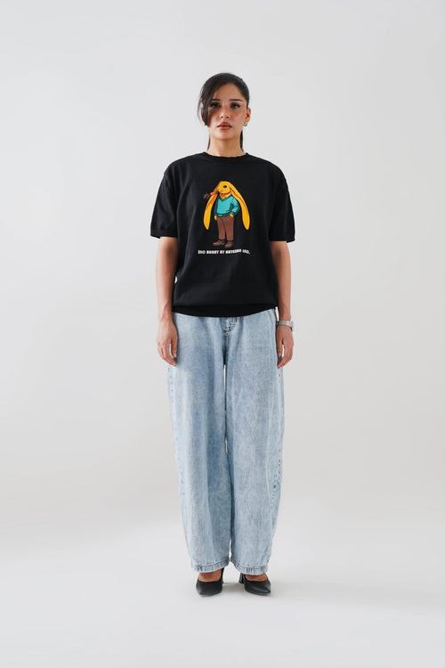 INC. BUNNY KNIT T-SHIRT