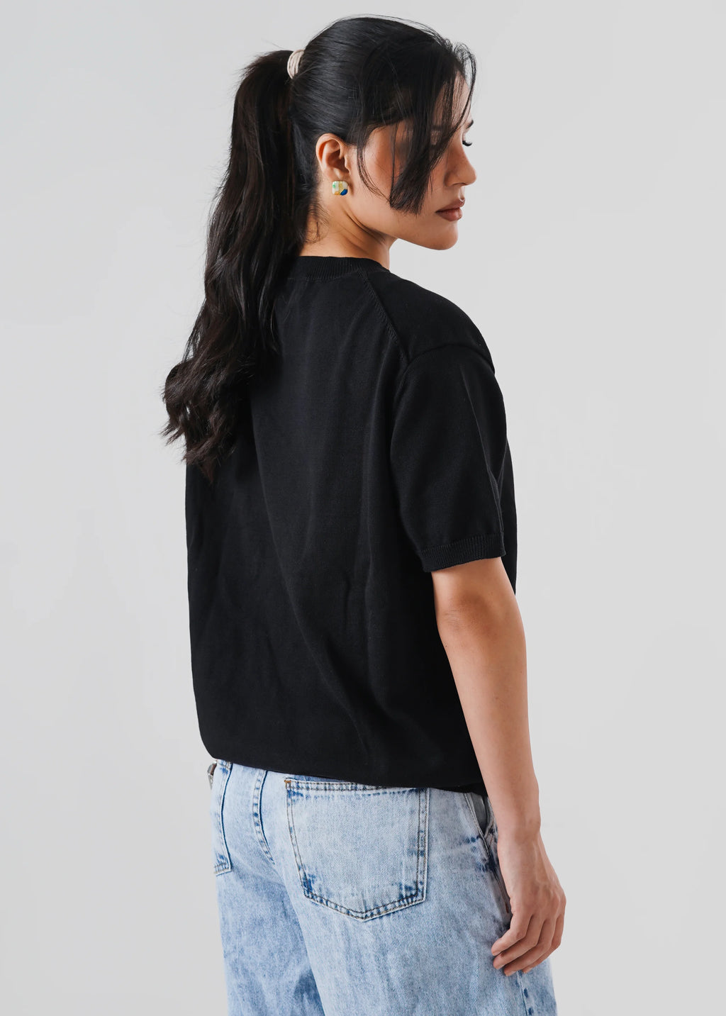 INC. BUNNY KNIT T-SHIRT