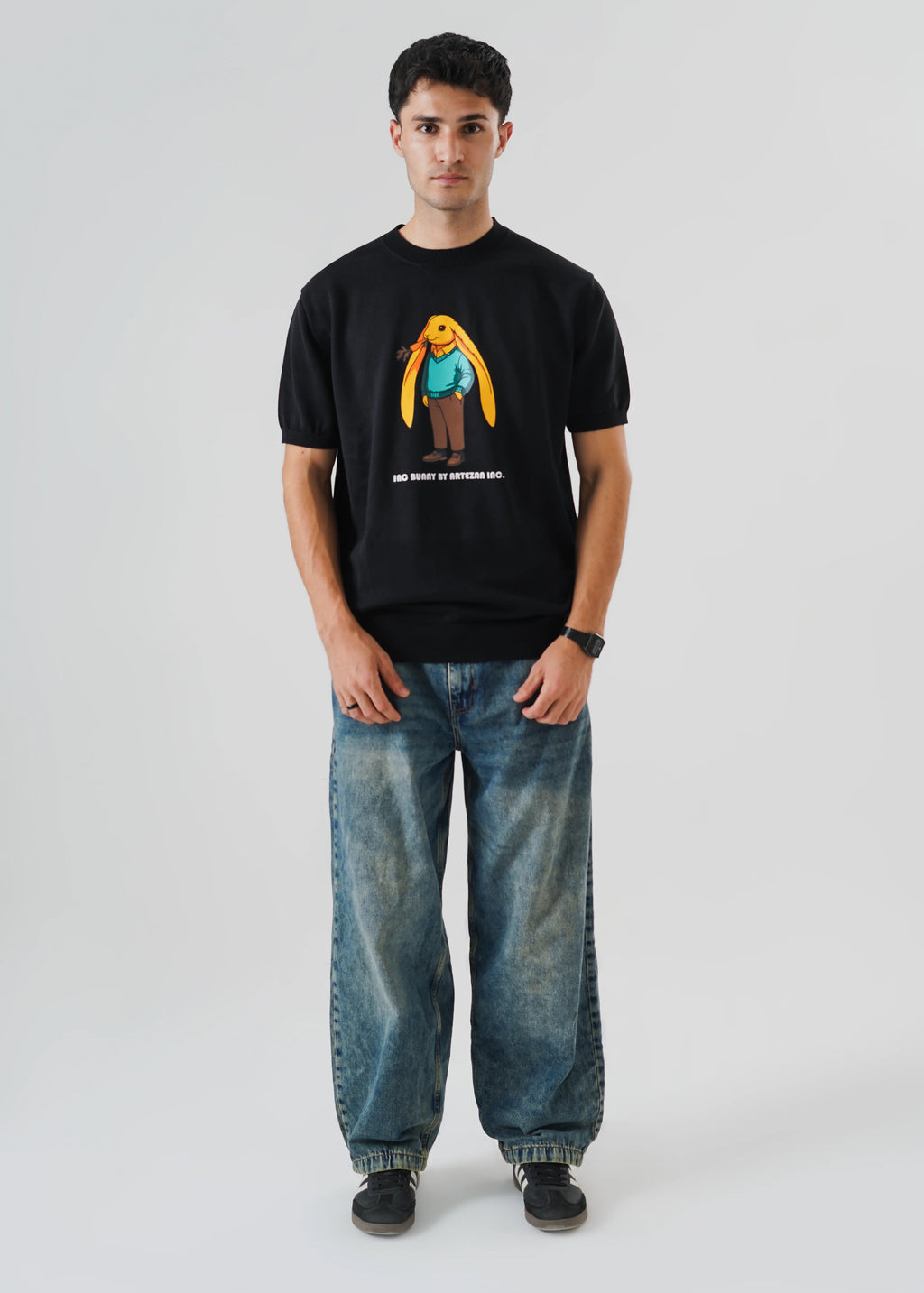 INC. BUNNY KNIT T-SHIRT