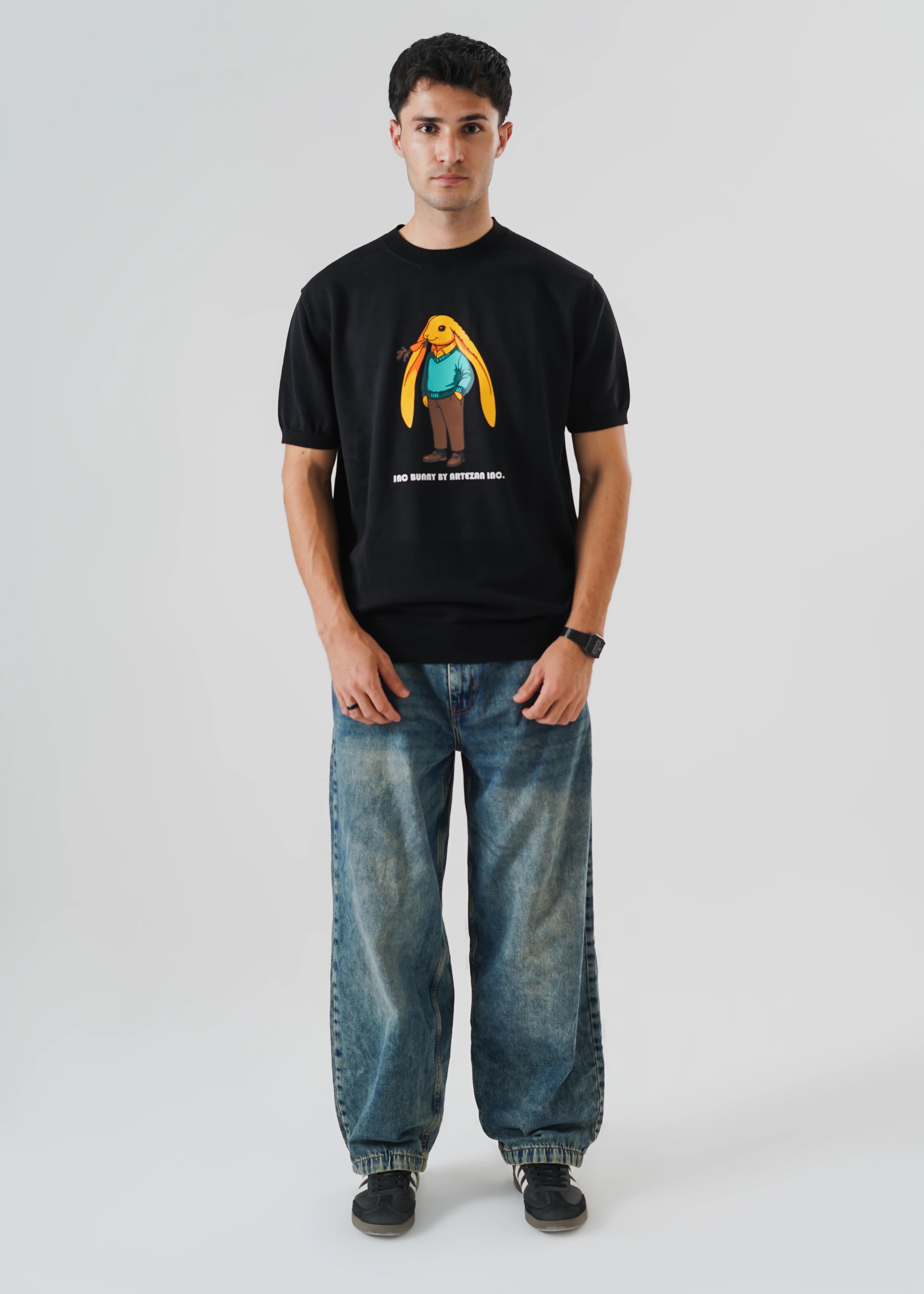 INC. BUNNY KNIT T-SHIRT