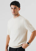 CABLE KNIT T-SHIRT KORA