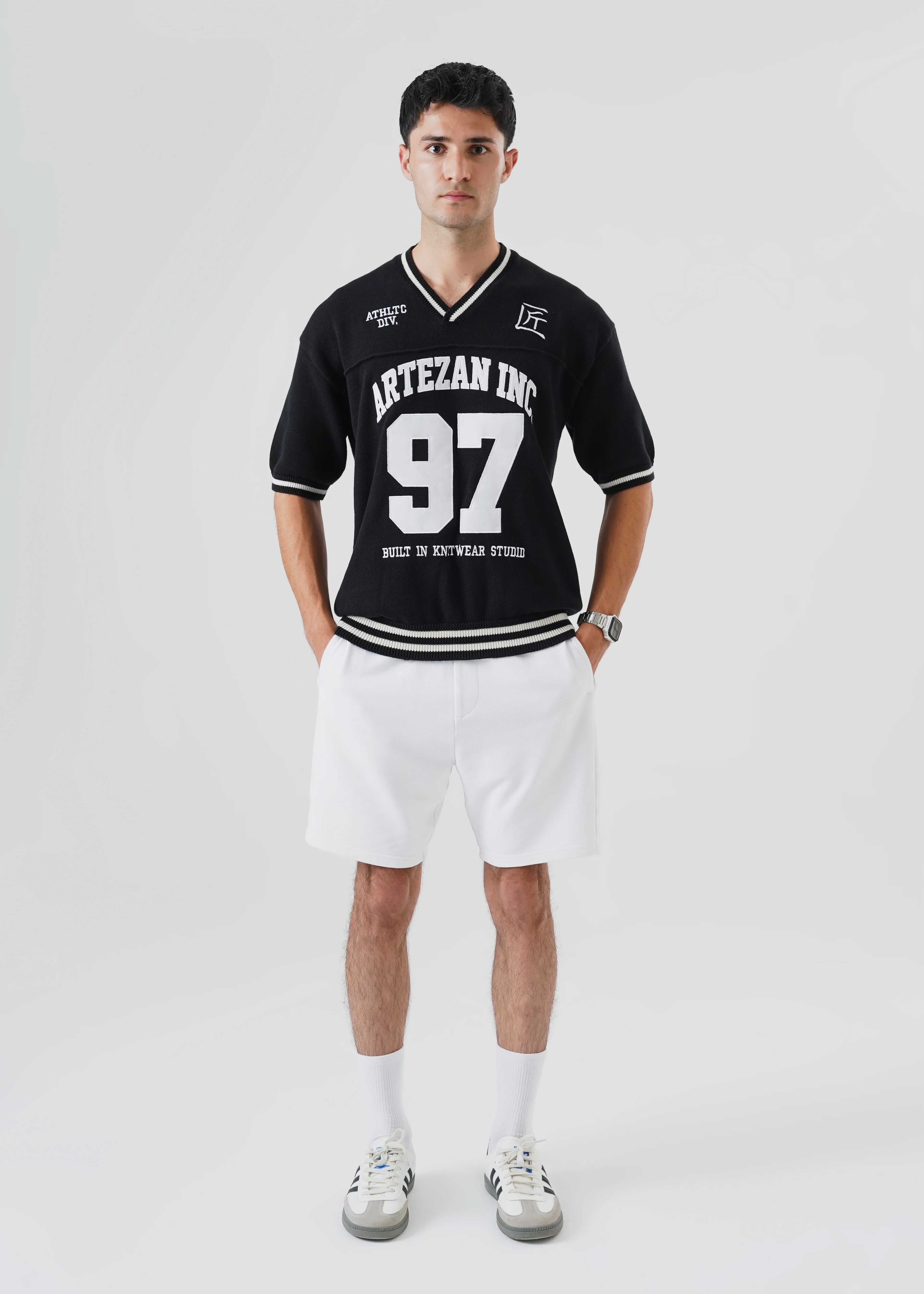 KNITTED 97 JERSEY OVERSIZED T-SHIRT
