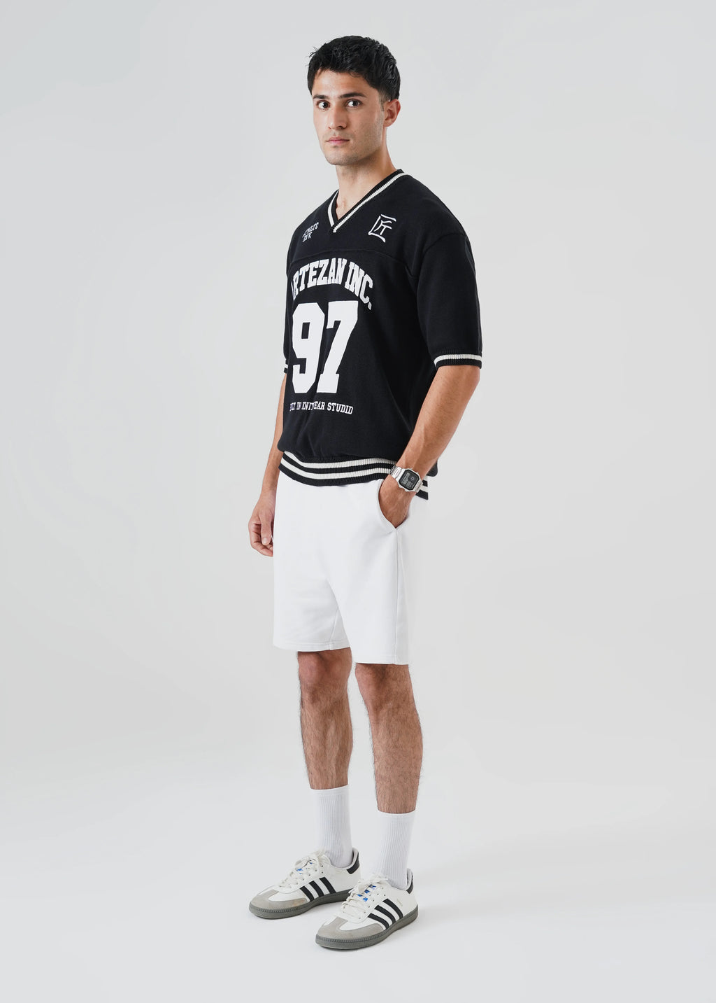 KNITTED 97 JERSEY OVERSIZED T-SHIRT