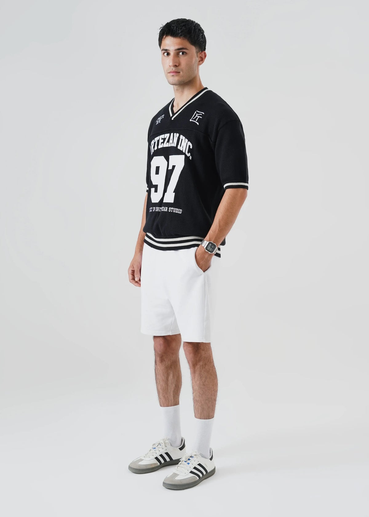 KNITTED 97 JERSEY OVERSIZED T-SHIRT | Artezan Inc – Artezan Inc.