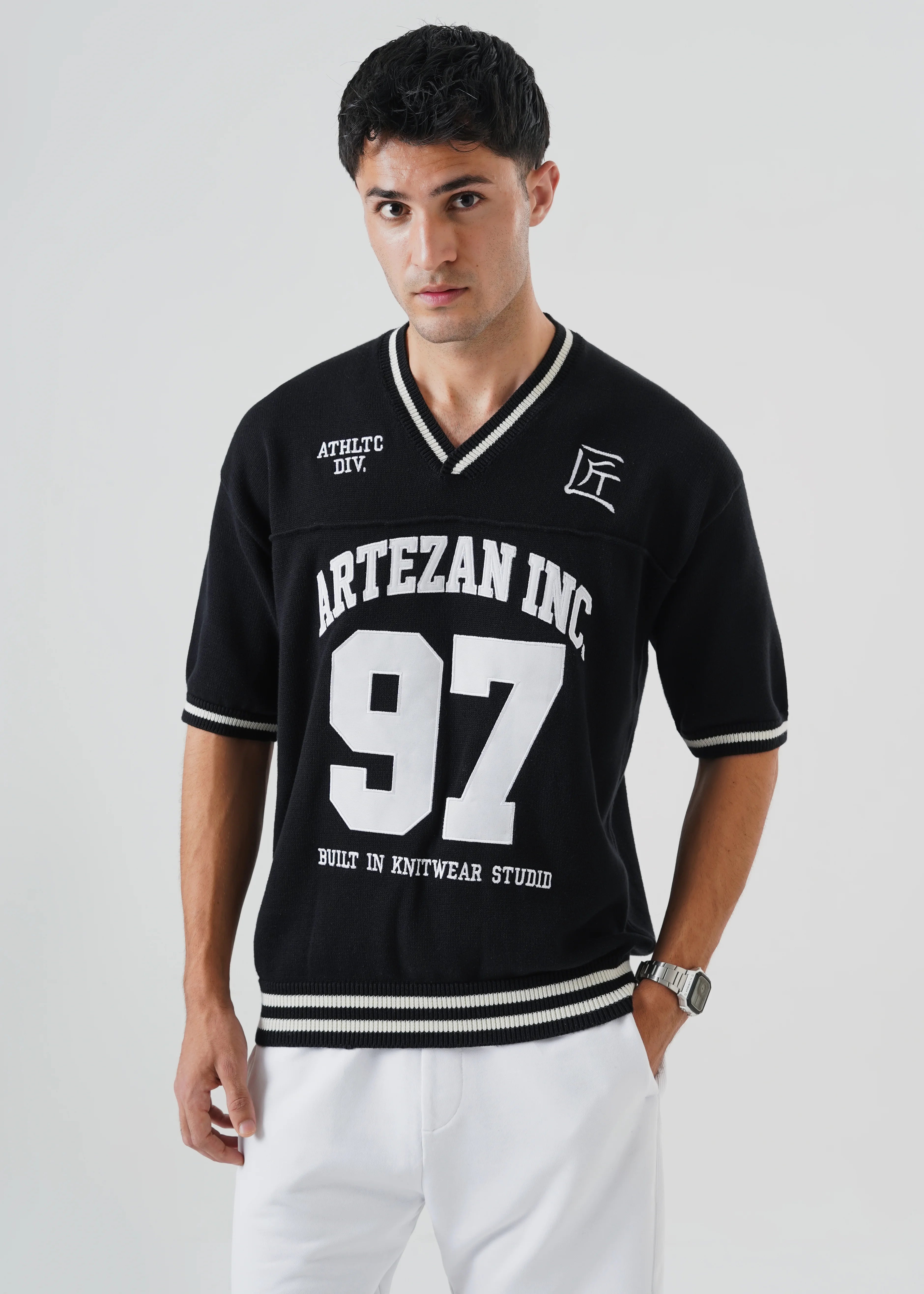 KNITTED 97 JERSEY OVERSIZED T-SHIRT
