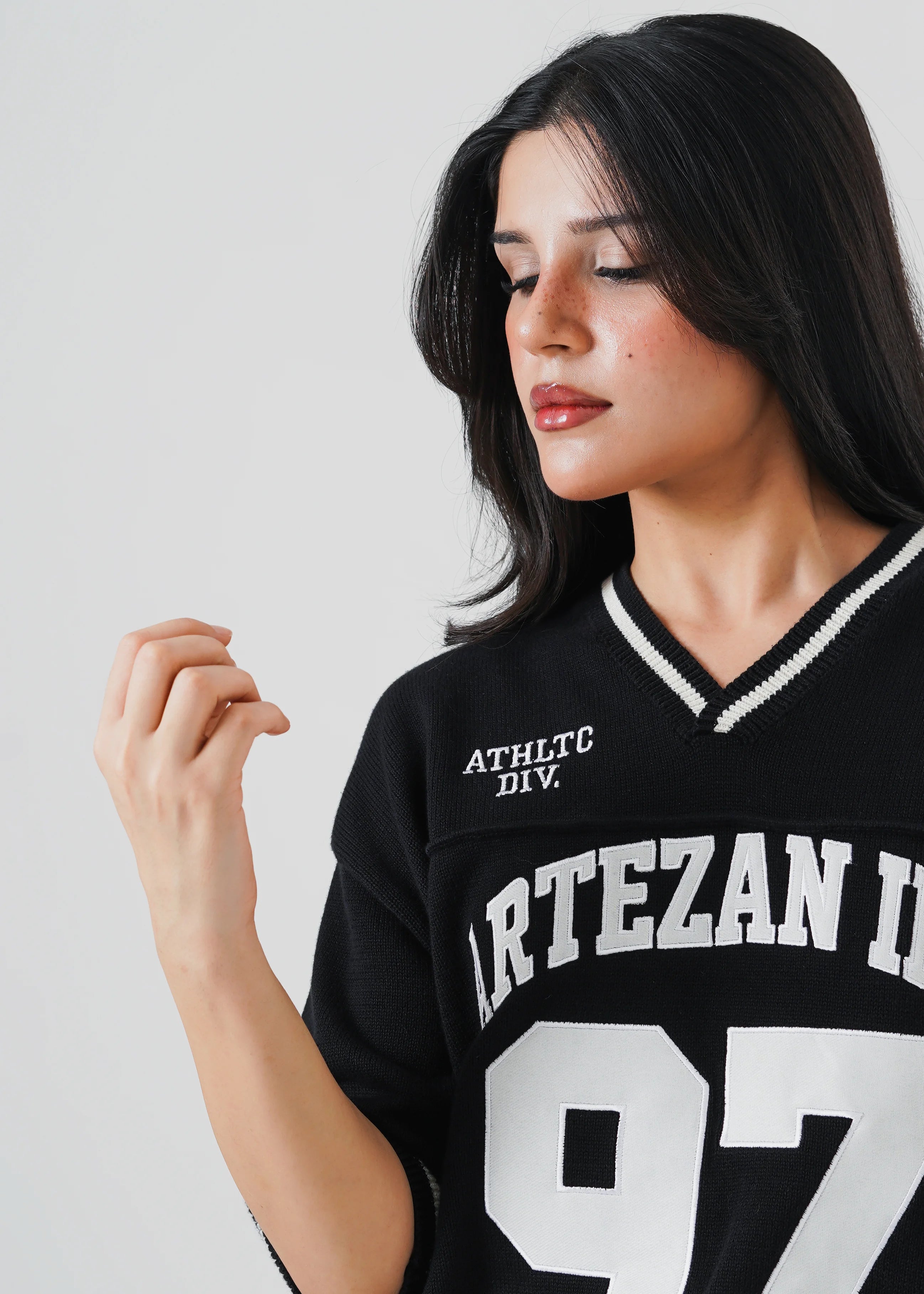 KNITTED 97 JERSEY OVERSIZED T-SHIRT